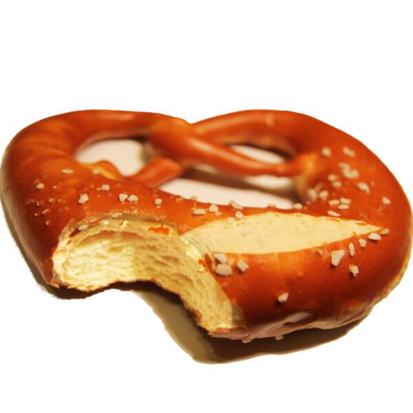 Our signature salted Bavarian Bretzel – twisted by hand, sprinkled with tradition