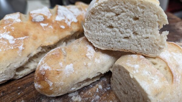 Original Alsace Baguette inside Image Of The Inside Of Original Alsace Baguette