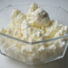 Fresh German quark in a glass bowl from Bretzel Victoria BC