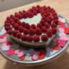 Creamy Raspberry Heart 05 Whipped Cream And Raspberry-Topped Heart Pastry – A Delicious Valentine From Our Bakery To You
