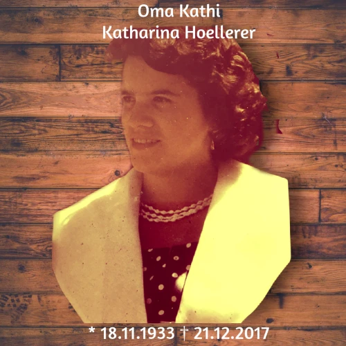Oma Kathie This Is An Image Of Our Beloved Oma Kathi, Most Recipes Are From Her Hand Written Backing Book. Everytime We Open That Little Treasure Box We Are Remembered Of The Fantastic Baking Memories We Had!