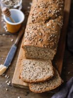 A rustic Bavarian Harvest Loaf, a true Whole Wheat Bread, that smells like fall and tastes like home—fresh from the Bretzel oven