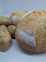 Golden Potato Crust Bread, where the crispy crust meets a pillowy, potato-infused inside that’s soft enough to make you believe in carb magic