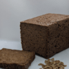 pumpernickel Artisan German pumpernickel bread made with 100 % rye sourdough and sunflower seeds, rich dark crust and dense, hearty texture.