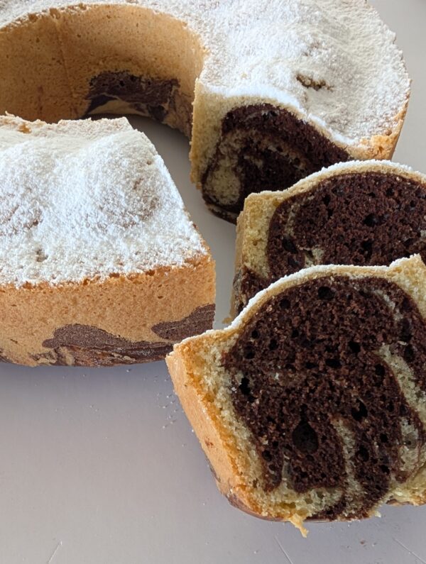Marmorkuchen-slices This Images Showes Our Signature Marmorkuchen Slices